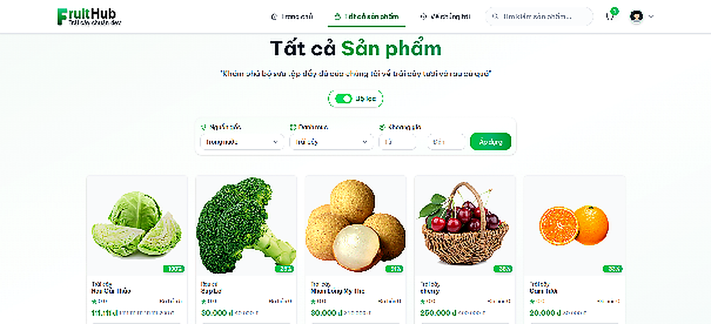 FruitHub product view 9